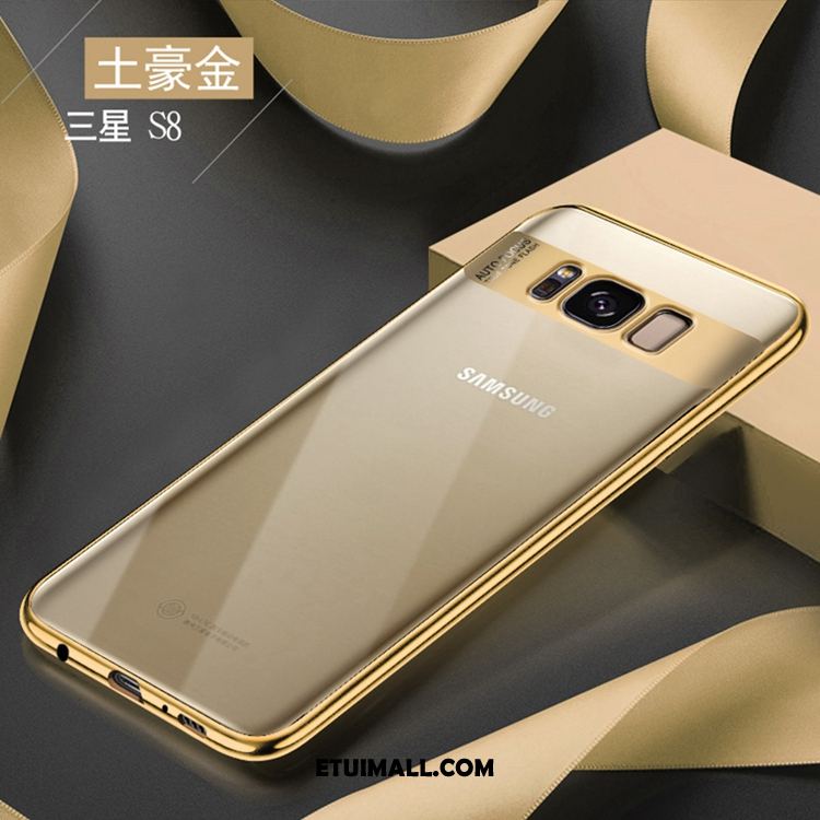 Etui Samsung Galaxy S8 Złoto Silikonowe Gwiazda Ochraniacz Przezroczysty Obudowa Online