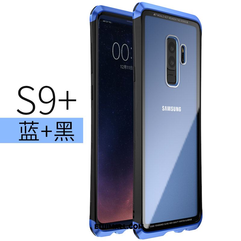 Etui Samsung Galaxy S9+ Anti-fall Tylna Pokrywa Telefon Komórkowy Metal Niebieski Futerał Sprzedam