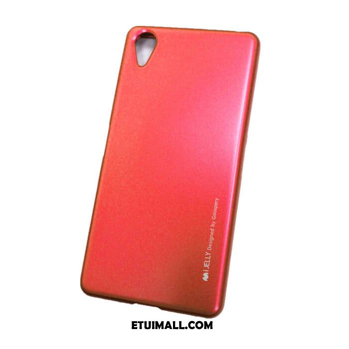 Etui Sony Xperia Xa Ultra Czerwony Miękki Metal Silikonowe Telefon Komórkowy Futerał Sklep