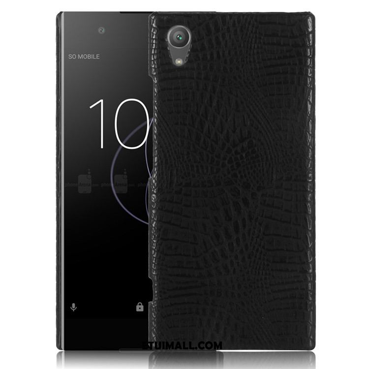 Etui Sony Xperia Xa1 Plus Ochraniacz Telefon Komórkowy Krokodyl Trudno Czarny Obudowa Sprzedam