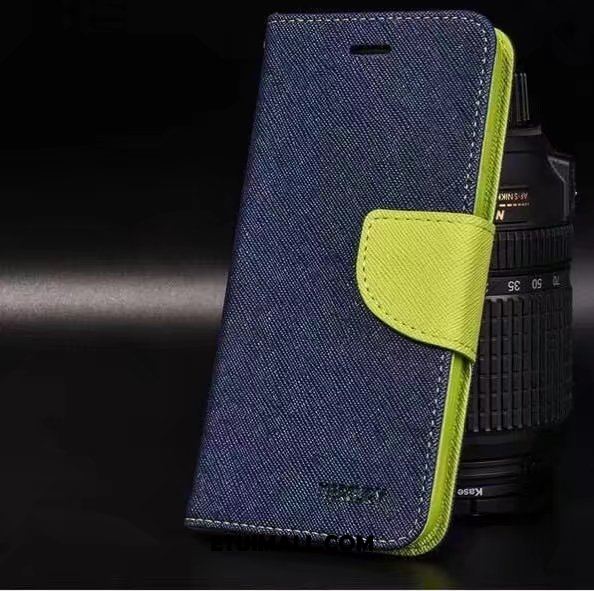 Etui Sony Xperia Xa1 Plus Skórzany Futerał Miękki Anti-fall Telefon Komórkowy Ciemno Niebieski Futerał Kup