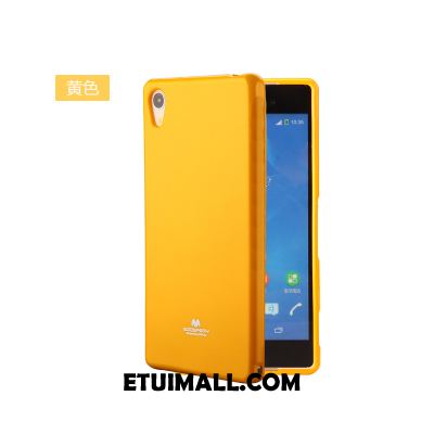 Etui Sony Xperia Xa1 Ultra Miękki Ochraniacz Proszek Żółty Telefon Komórkowy Pokrowce Tanie