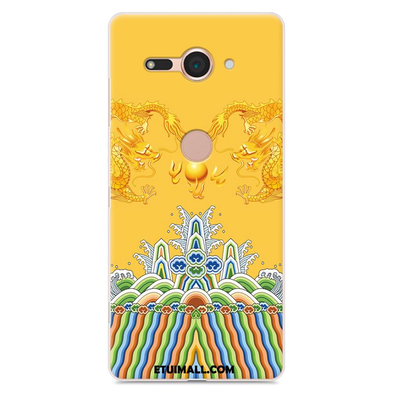 Etui Sony Xperia Xz2 Compact Zakochani Kreatywne Telefon Komórkowy Ochraniacz Żółty Obudowa Dyskont