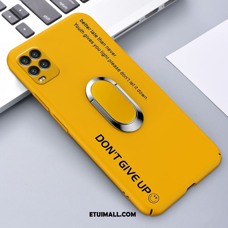 Etui Xiaomi Mi 10 Lite Tendencja Kreatywne Żółty Osobowość Nubuku Pokrowce Tanie