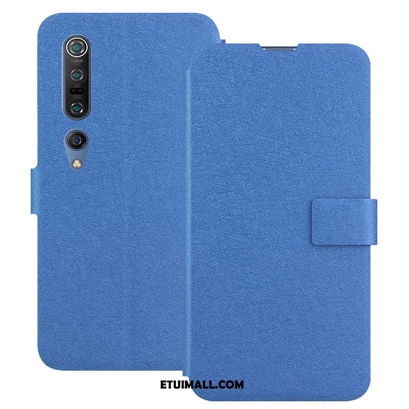 Etui Xiaomi Mi 10 Pro Skórzany Futerał Ochraniacz Anti-fall Mały Niebieski Pokrowce Online
