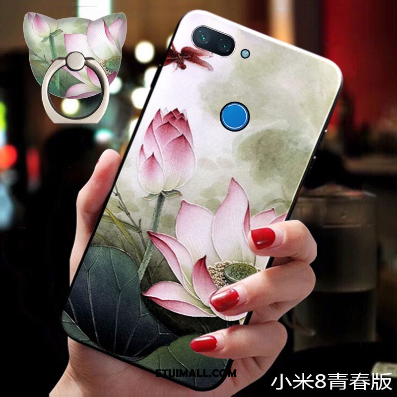 Etui Xiaomi Mi 8 Lite All Inclusive Wiszące Ozdoby Cienkie Telefon Komórkowy Młodzież Futerał Tanie