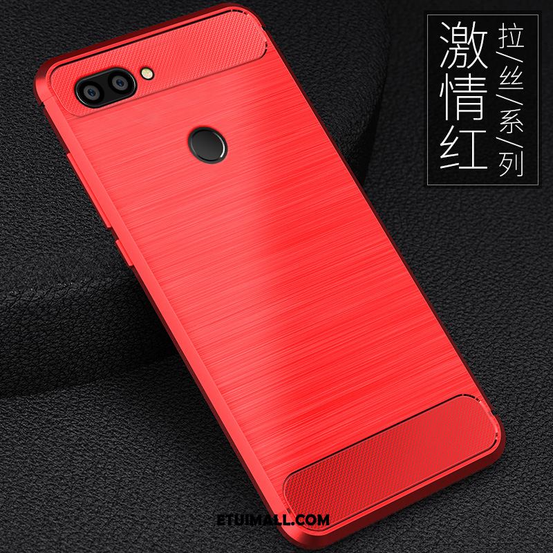 Etui Xiaomi Mi 8 Lite Telefon Komórkowy Nubuku Kreatywne Czerwony Silikonowe Pokrowce Tanie