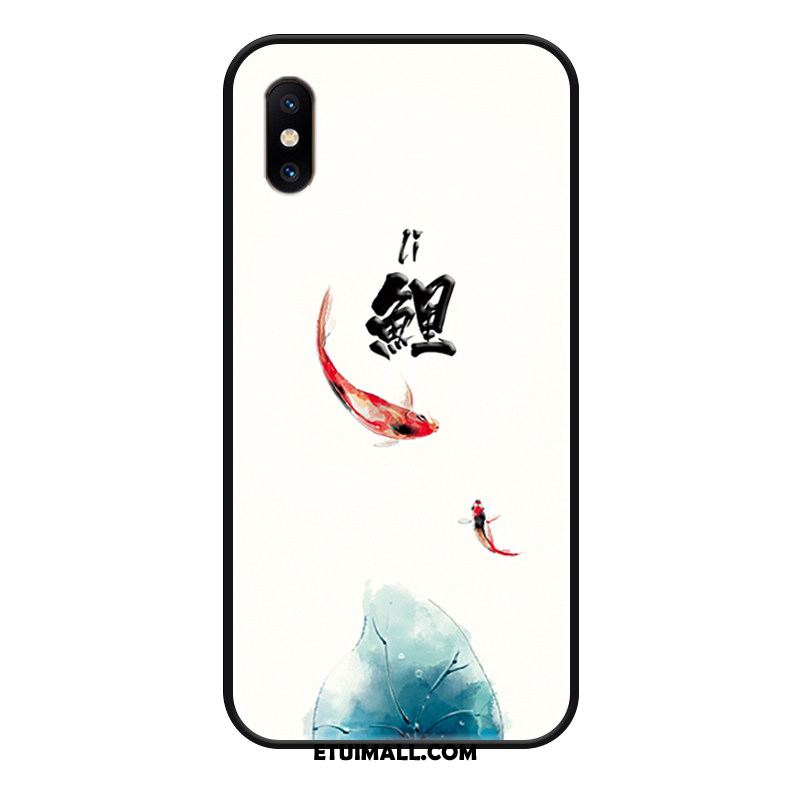 Etui Xiaomi Mi 8 Pro Telefon Komórkowy Anti-fall Biały Kalmary Sztuka Pokrowce Na Sprzedaż