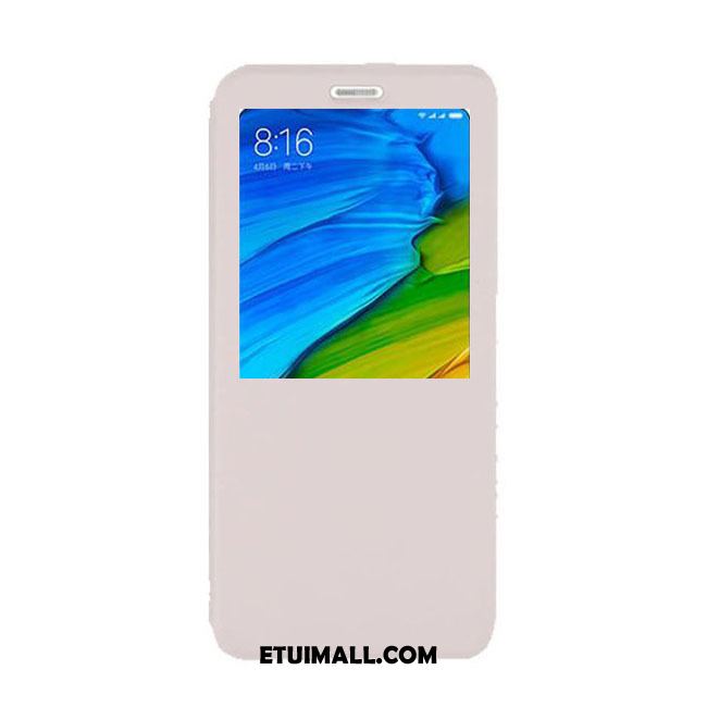 Etui Xiaomi Mi 8 Se Ciemno Windows Telefon Komórkowy Biały Skórzany Futerał Futerał Tanie