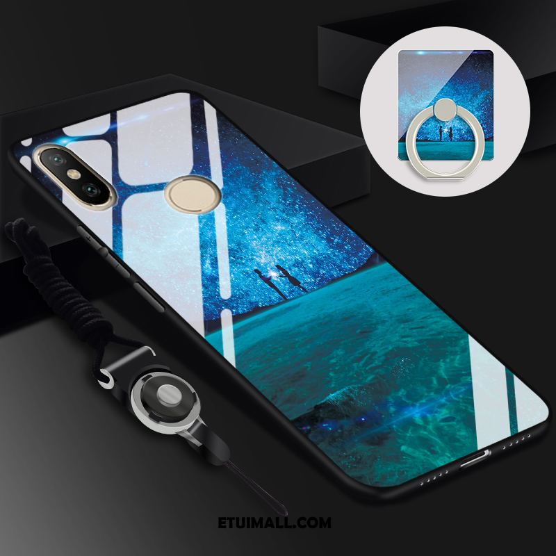 Etui Xiaomi Mi 8 Se Niebieski Filmy Szkło Szkło Hartowane Telefon Komórkowy Obudowa Sklep