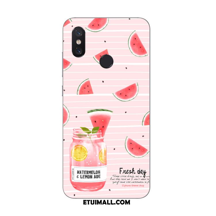 Etui Xiaomi Mi 8 Telefon Komórkowy Różowe Arbuz Miękki Truskawka Obudowa Online