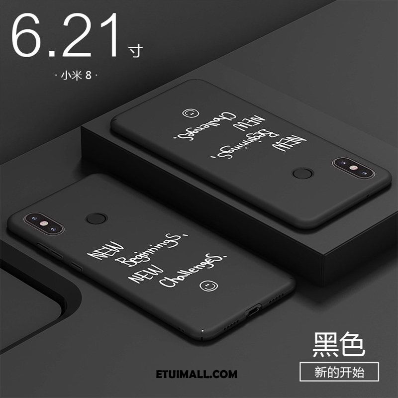 Etui Xiaomi Mi 8 Trudno Mały Nowy Anti-fall Plastikowy Obudowa Sklep