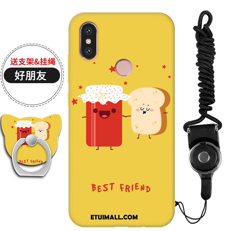 Etui Xiaomi Mi 8 Wiszące Ozdoby Anti-fall Ochraniacz Czerwony Telefon Komórkowy Obudowa Dyskont