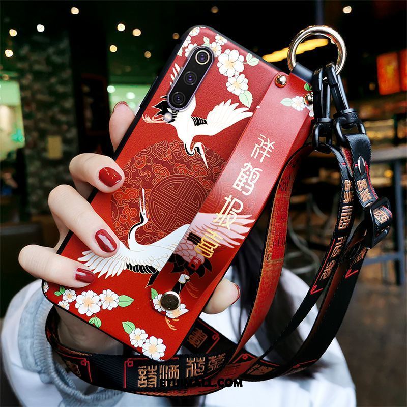 Etui Xiaomi Mi 9 Lite Ochraniacz Telefon Komórkowy Mały Crane Wzór Futerał Online