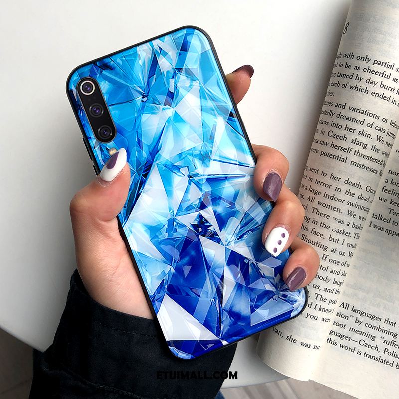 Etui Xiaomi Mi 9 Se Niebieski Mały Purpurowy Kreatywne Telefon Komórkowy Futerał Online