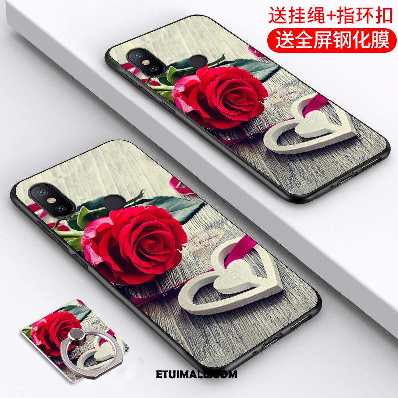 Etui Xiaomi Mi A2 Czerwony Mały Silikonowe Ochraniacz Telefon Komórkowy Pokrowce Sprzedam