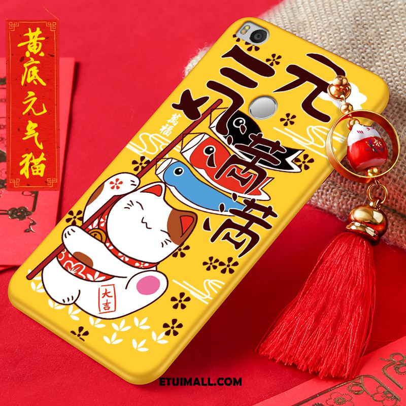 Etui Xiaomi Mi Max 2 Telefon Komórkowy Żółty Ochraniacz Piękny Anti-fall Pokrowce Dyskont