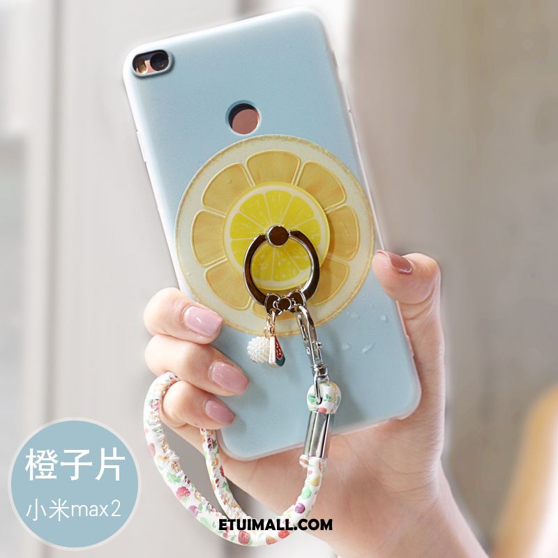 Etui Xiaomi Mi Max 2 Świeży Niebieski Anti-fall Ochraniacz Relief Pokrowce Sklep