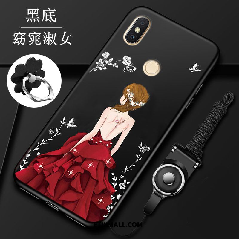 Etui Xiaomi Mi Max 3 All Inclusive Tendencja Cienkie Osobowość Czerwony Netto Futerał Online