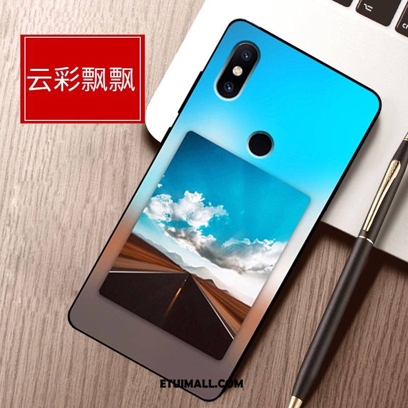 Etui Xiaomi Mi Max 3 Ochraniacz Sceneria Niebieski Telefon Komórkowy Silikonowe Futerał Oferta