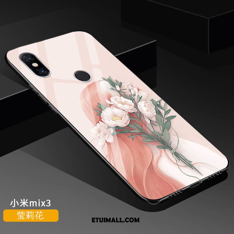 Etui Xiaomi Mi Mix 3 Różowe Kreatywne Telefon Komórkowy Anti-fall Tendencja Futerał Tanie