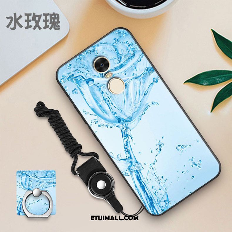 Etui Xiaomi Redmi 5 Osobowość Kreskówka Niebieski Telefon Komórkowy Mały Obudowa Tanie
