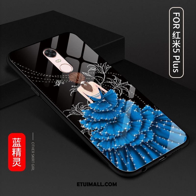 Etui Xiaomi Redmi 5 Plus Kreatywne Szkło Silikonowe Miękki Osobowość Futerał Online