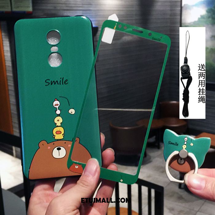 Etui Xiaomi Redmi 5 Plus Zielony Kreatywne Piękny Mały Modna Marka Futerał Online