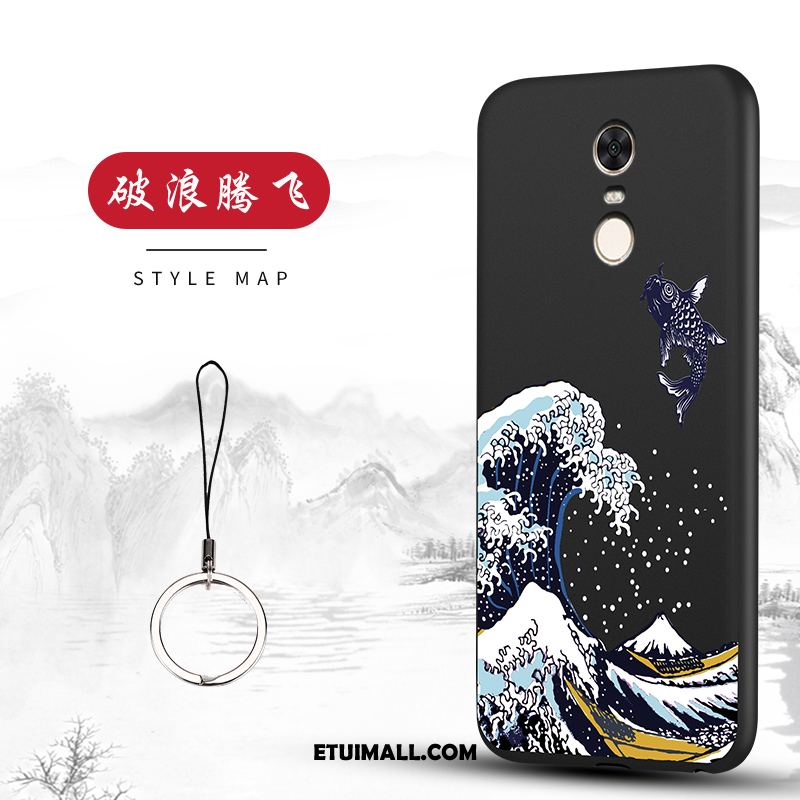 Etui Xiaomi Redmi 5 Telefon Komórkowy Mały Cienkie Miękki Czarny Pokrowce Tanie