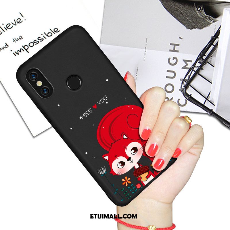 Etui Xiaomi Redmi Note 5 Czarny Telefon Komórkowy Proste Osobowość Wiszące Ozdoby Obudowa Tanie