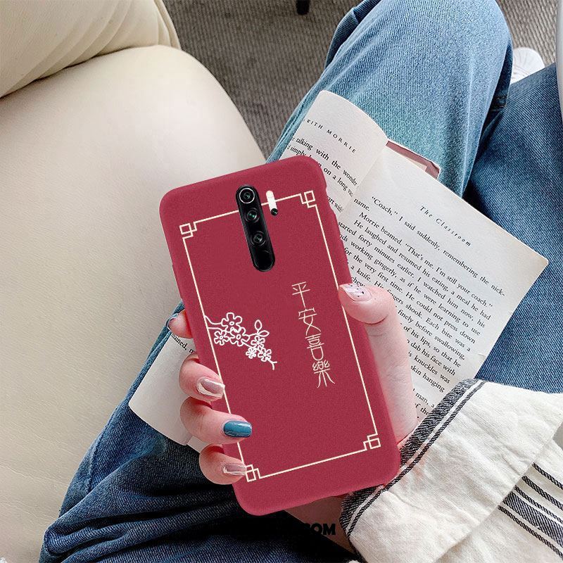 Etui Xiaomi Redmi Note 8 Pro Święto Czerwony Silikonowe Nowy Filmy Obudowa Na Sprzedaż