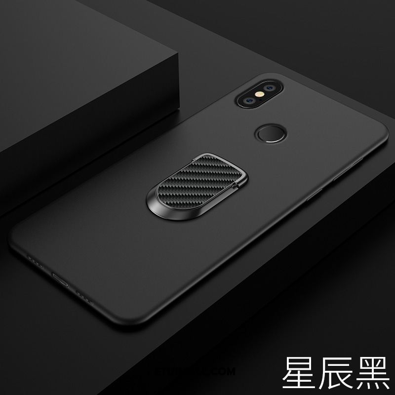 Etui Xiaomi Redmi S2 Lekki I Cienki Kreatywne Nubuku Ochraniacz Czarny Futerał Tanie