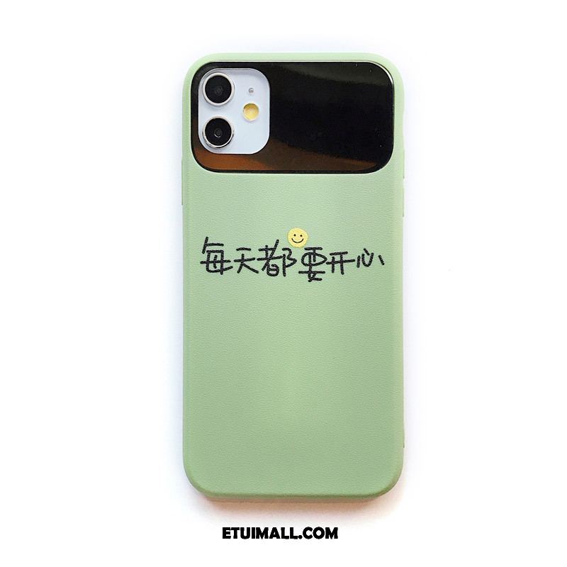 Etui iPhone 11 Lustro Telefon Komórkowy Serce Smile Zielony Pokrowce Sprzedam
