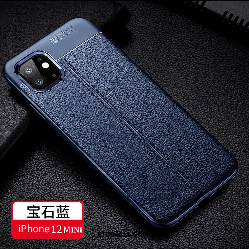 Etui iPhone 12 Mini Anti-fall Kreatywne Telefon Komórkowy All Inclusive Niebieski Obudowa Kupię
