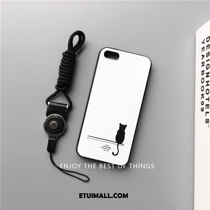 Etui iPhone 5 / 5s Ochraniacz Kreatywne Anti-fall Miękki Biały Futerał Online