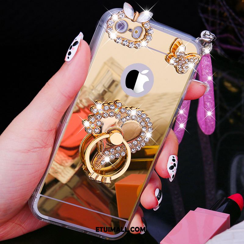 Etui iPhone 5 / 5s Piękny Ring Telefon Komórkowy Mały Złoto Obudowa Online
