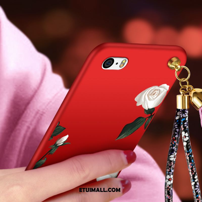 Etui iPhone 5c Czerwony Silikonowe Miękki Ochraniacz Anti-fall Pokrowce Online
