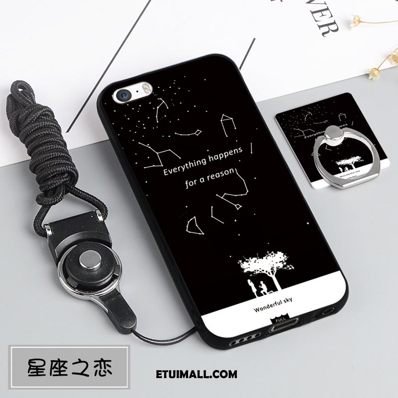 Etui iPhone 5c Kreskówka Telefon Komórkowy Kreatywne Czarny Anti-fall Obudowa Sklep
