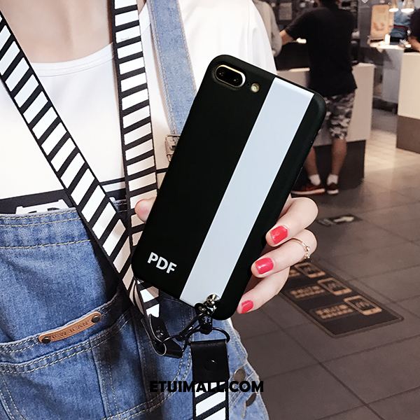 Etui iPhone 7 Plus Czarny Telefon Komórkowy Miękki Proste Kreatywne Futerał Sklep