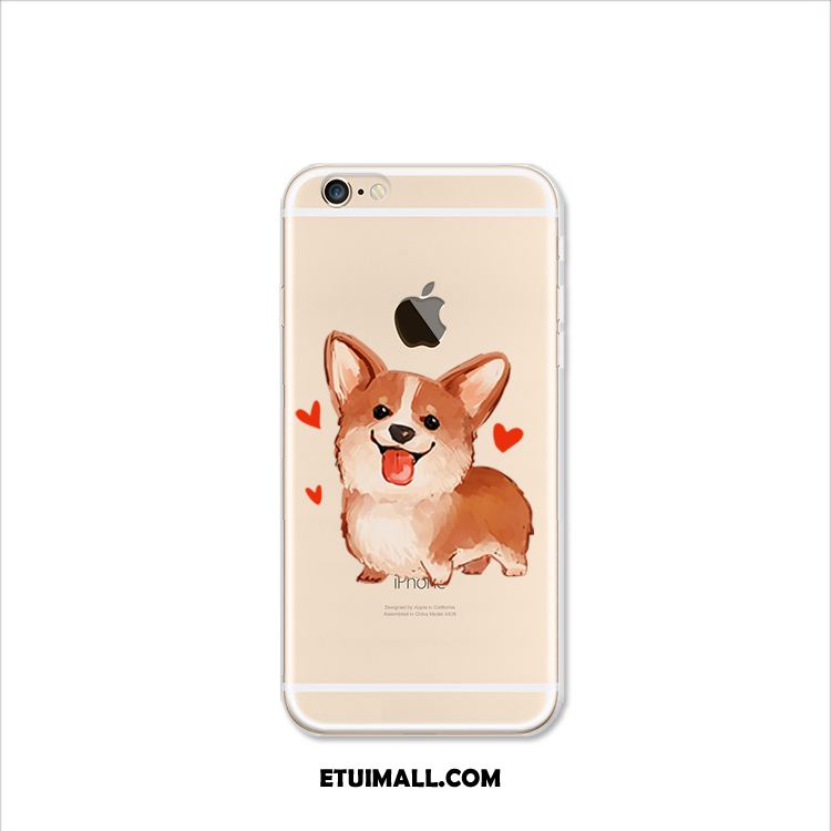 Etui iPhone 7 Przezroczysty Psy Telefon Komórkowy Kreskówka Piękny Obudowa Tanie