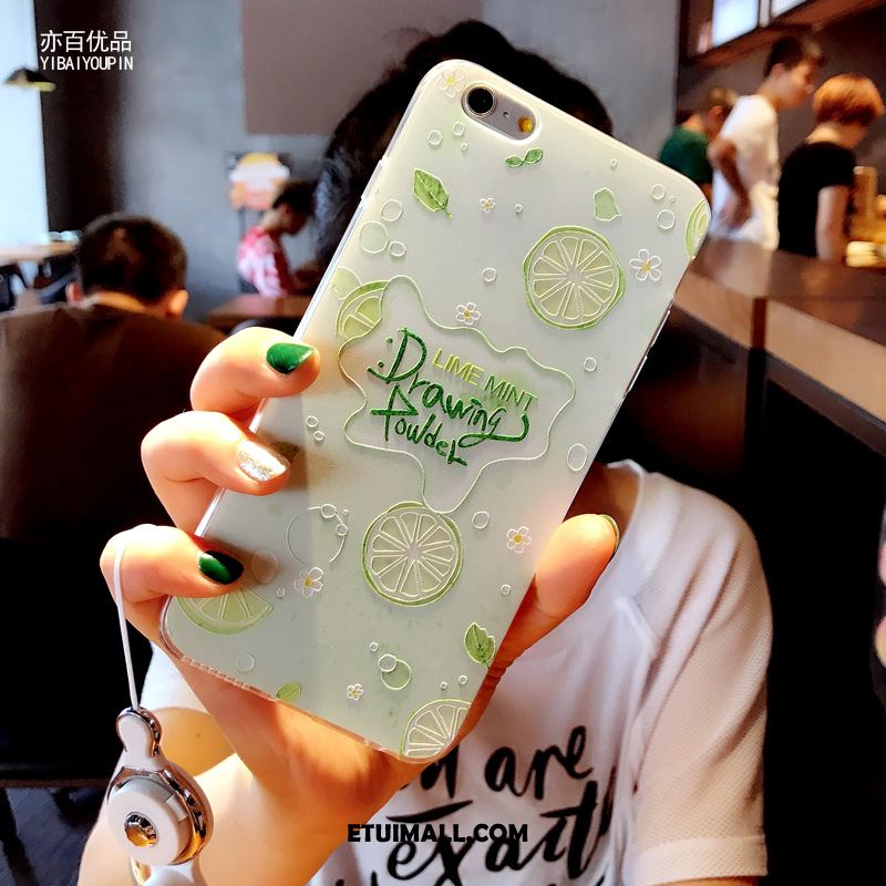 Etui iPhone 7 Telefon Komórkowy Zielony Mały Świeży Cytrynowa Futerał Na Sprzedaż
