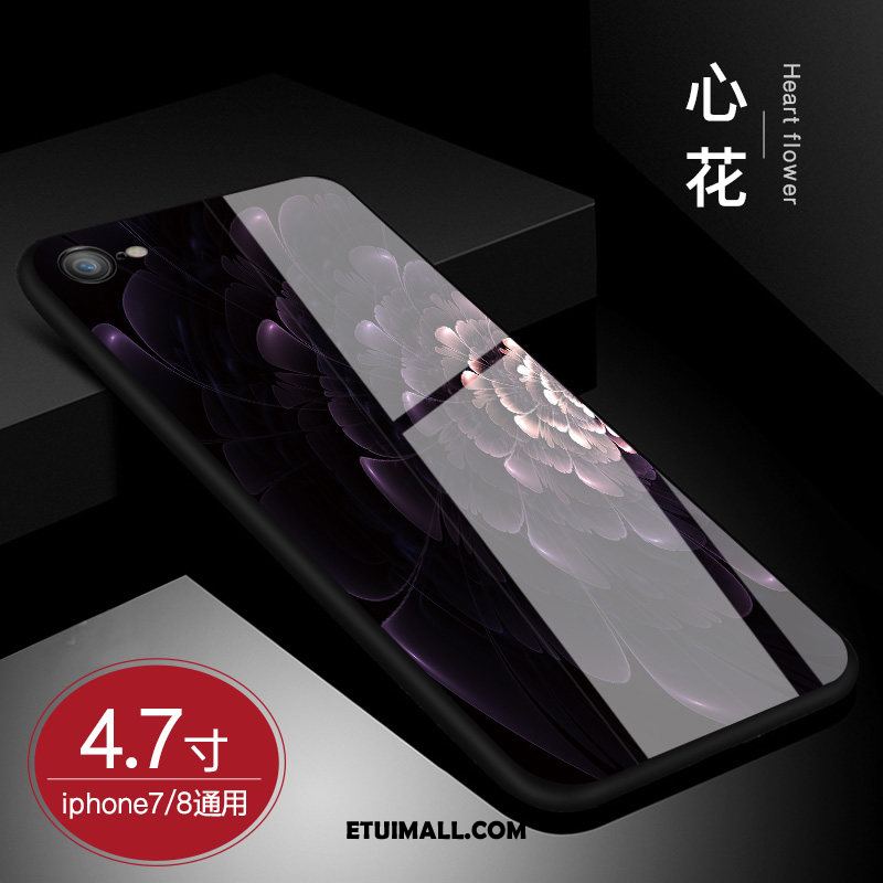 Etui iPhone 8 Purpurowy Osobowość Ochraniacz Telefon Komórkowy Szkło Hartowane Pokrowce Online