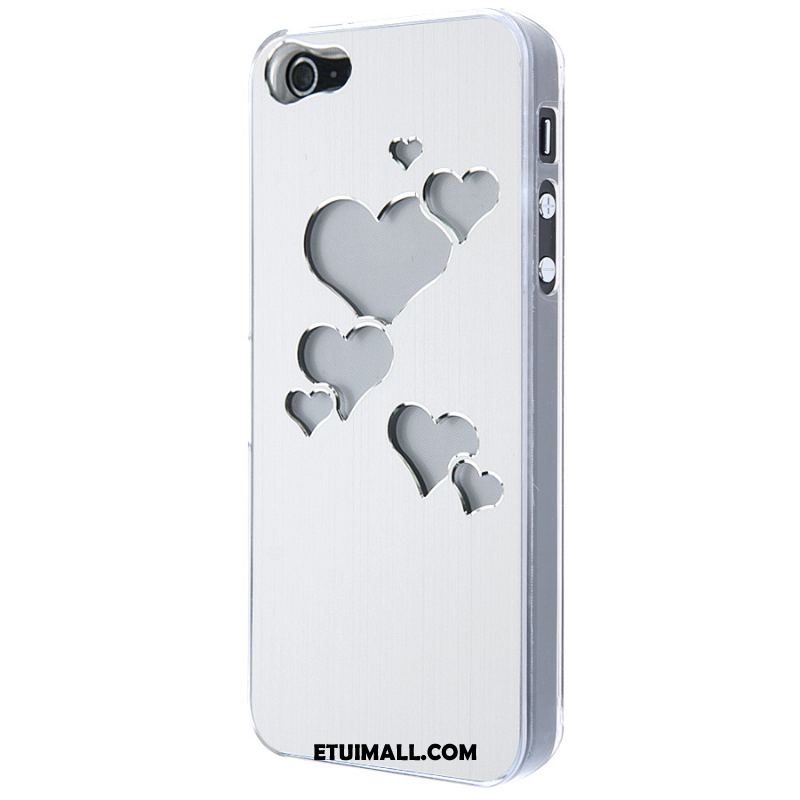 Etui iPhone Se Metal Biały Ochraniacz Telefon Komórkowy Kolorowe Futerał Online