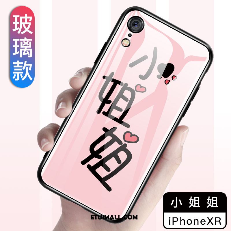 Etui iPhone Xr Anti-fall Różowe Moda Nowy Telefon Komórkowy Obudowa Online