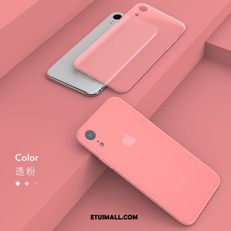 Etui iPhone Xr Proste Nowy Jednolity Kolor Chłodzenie Miękki Pokrowce Tanie