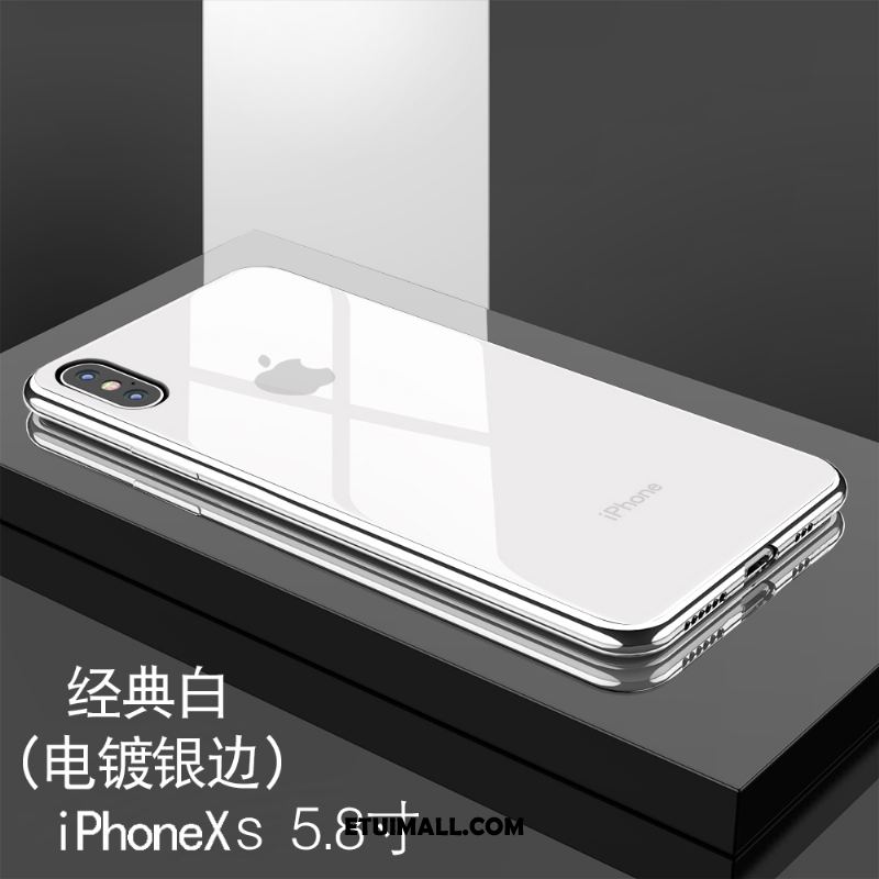 Etui iPhone Xs Nowy Modna Marka Silikonowe Szkło Czerwony Netto Obudowa Online