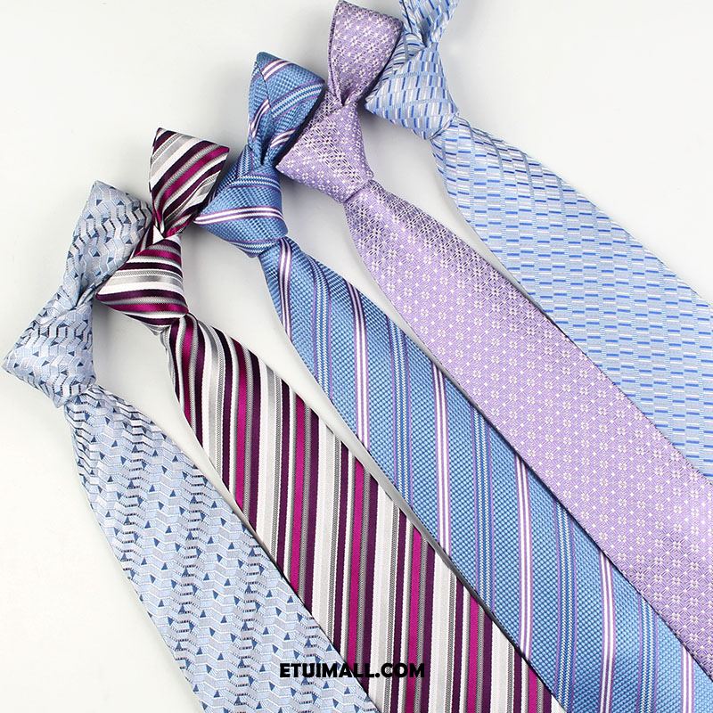 Krawat Casual 7 Cm Ślubna Sklep, Krawat Męskie Męska Sukienka Rot Blau Rosa
