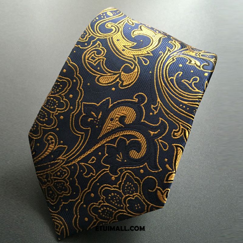 Krawat Casual Bankiet Ślubna Kup, Krawat Męskie Średni Męska Gelb Blau
