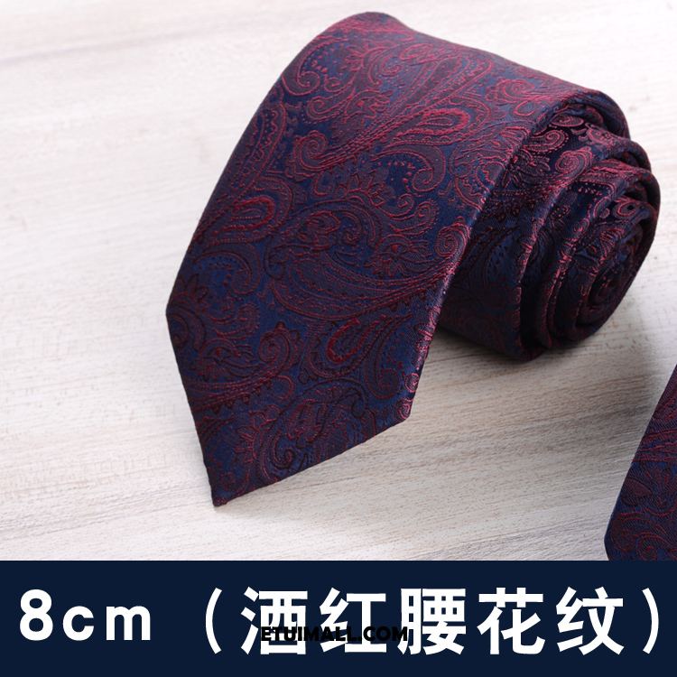 Krawat Student Casual 6 Cm Sprzedam, Krawat Męskie Wąskie Z Pracy Rot Schwarz
