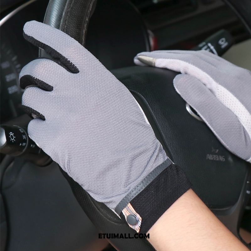 Rękawiczki Oddychające Dla Kierowców Anty-uv Tanie, Rękawiczki Męskie Krótki Lato